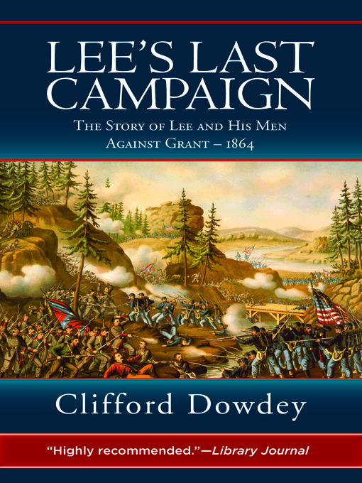 Cover image for Lee's Last Campaign